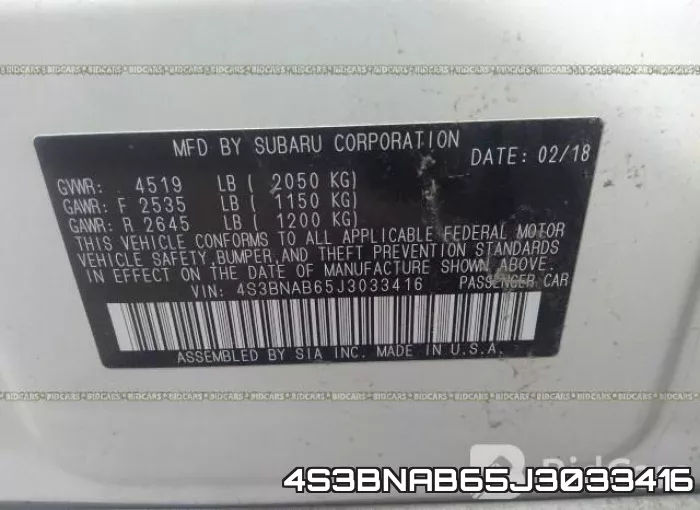 4S3BNAB65J3033416 фото 10