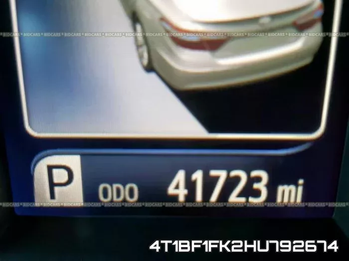 4T1BF1FK2HU792674 фото 9