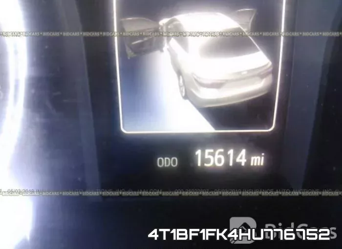4T1BF1FK4HU776752 фото 8