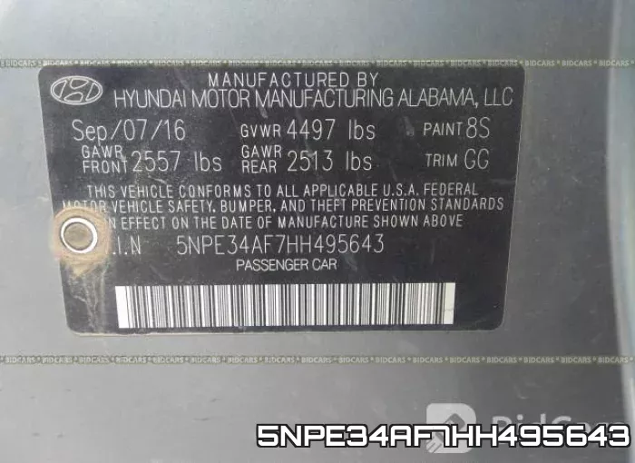 5NPE34AF7HH495643 фото 10