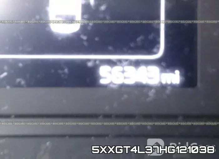 5XXGT4L37HG121038 фото 8