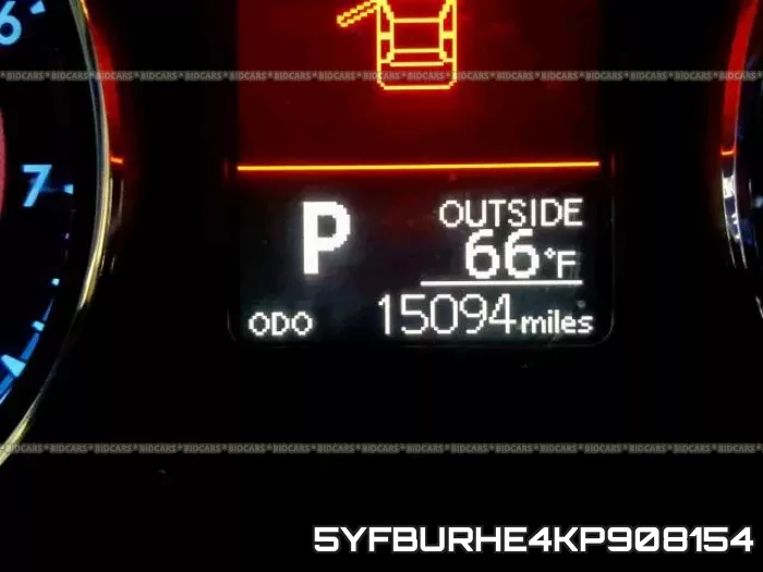 5YFBURHE4KP908154 фото 9