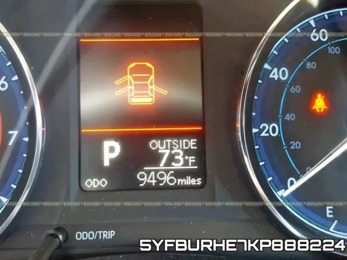 5YFBURHE7KP888224 фото 9