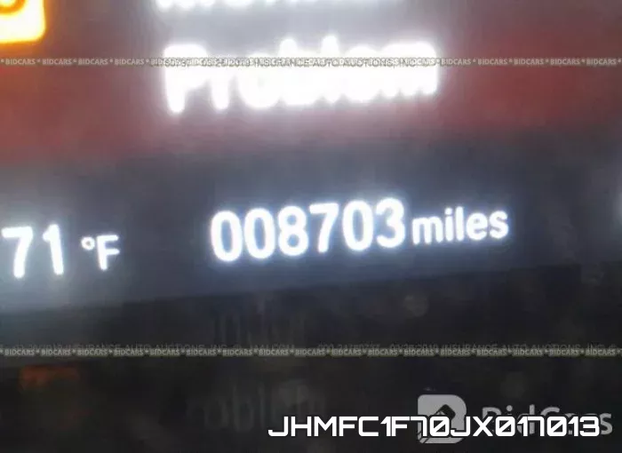 JHMFC1F70JX017013 фото 8