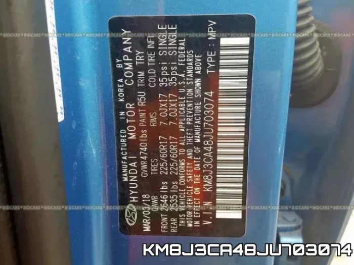 KM8J3CA48JU703074 фото 2