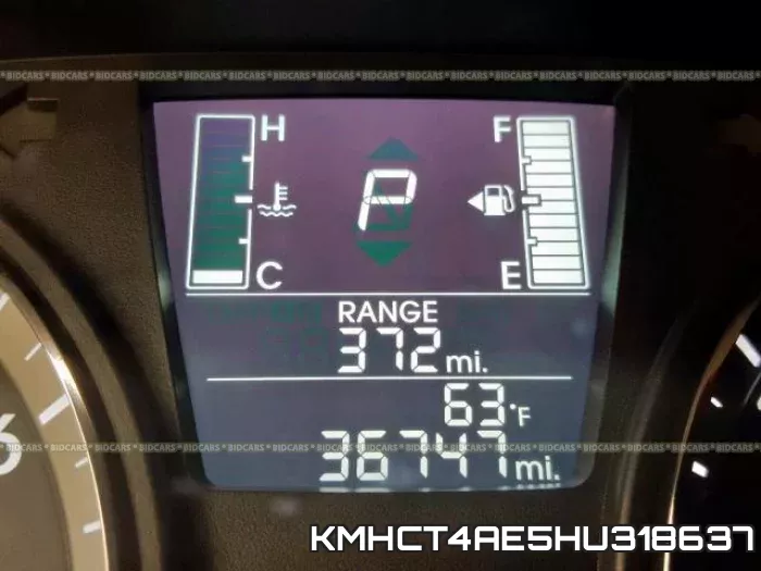 KMHCT4AE5HU318637 фото 9