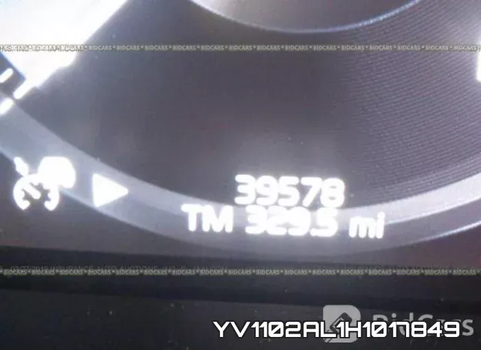 YV1102AL1H1017849 фото 8