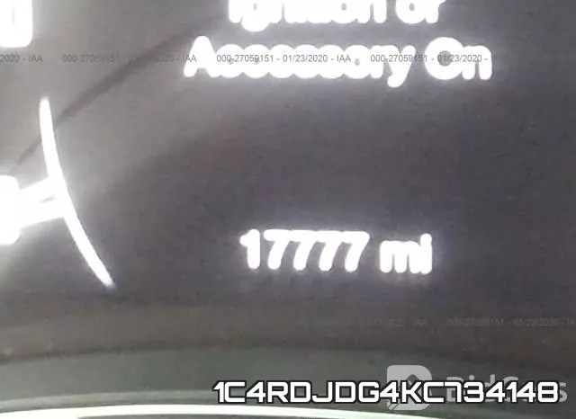 1C4RDJDG4KC734148 фото 8