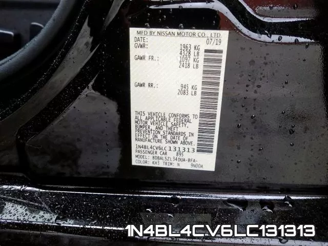 1N4BL4CV6LC131313 фото 2