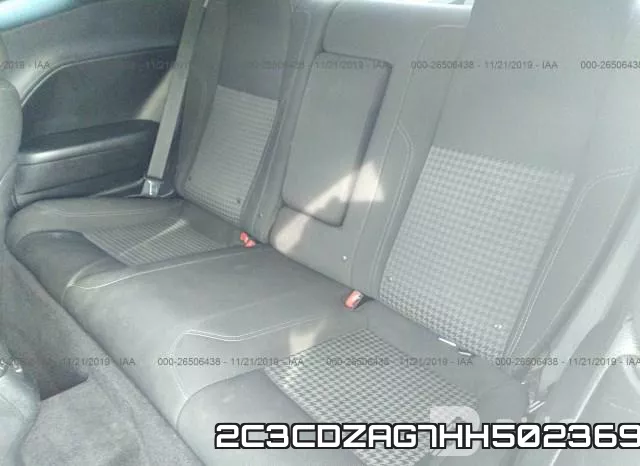 2C3CDZAG7HH502369 фото 9