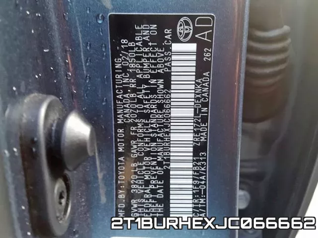 2T1BURHEXJC066662 фото 2