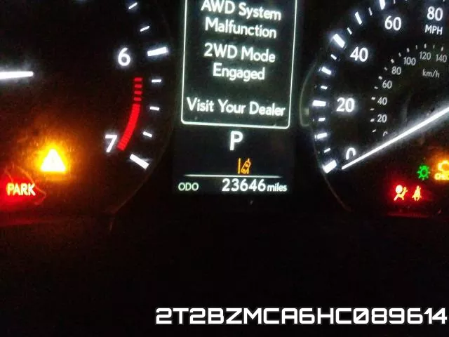 2T2BZMCA6HC089614 фото 9