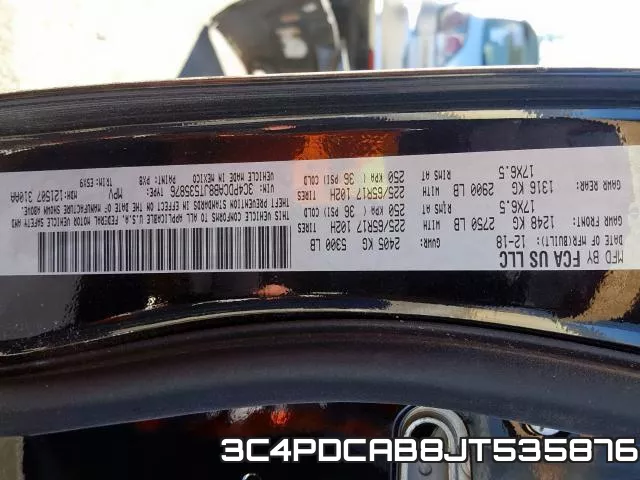 3C4PDCAB8JT535876 фото 2
