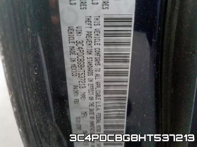3C4PDCBG8HT537213 фото 2