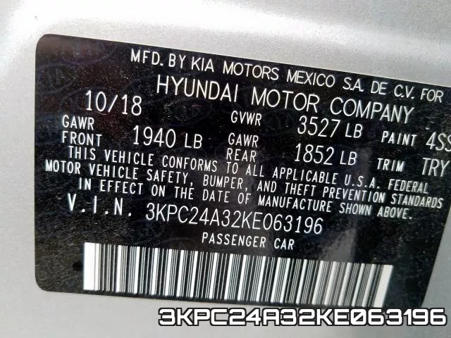 3KPC24A32KE063196 фото 2
