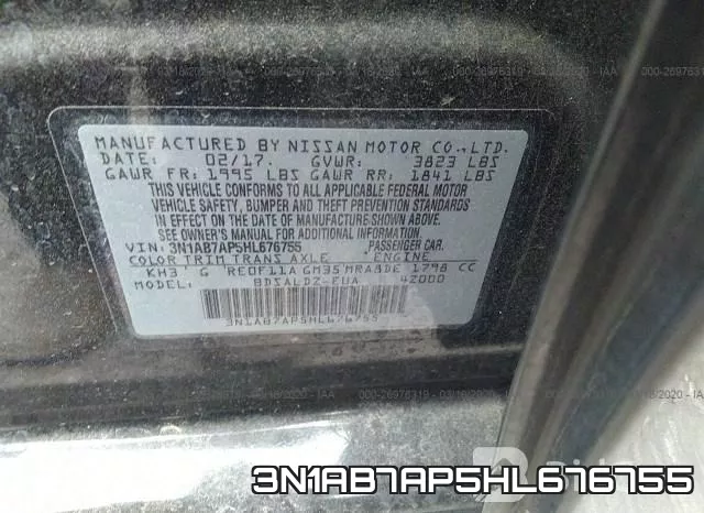 3N1AB7AP5HL676755 фото 10