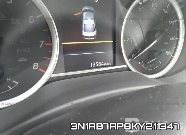 3N1AB7AP8KY211347 фото 8