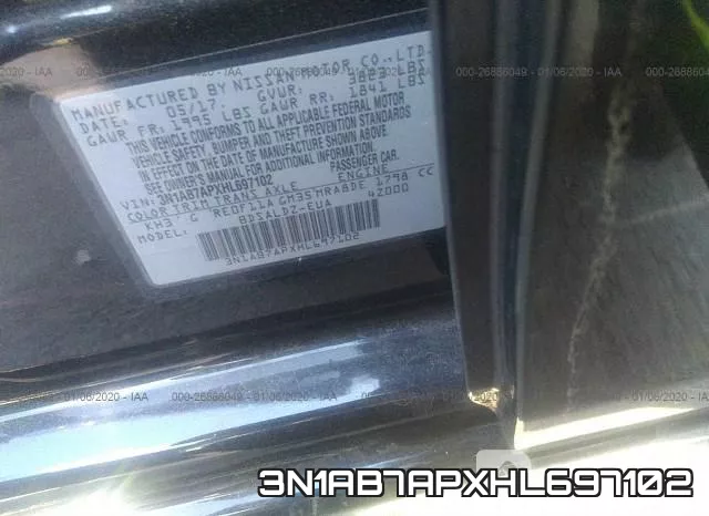 3N1AB7APXHL697102 фото 10