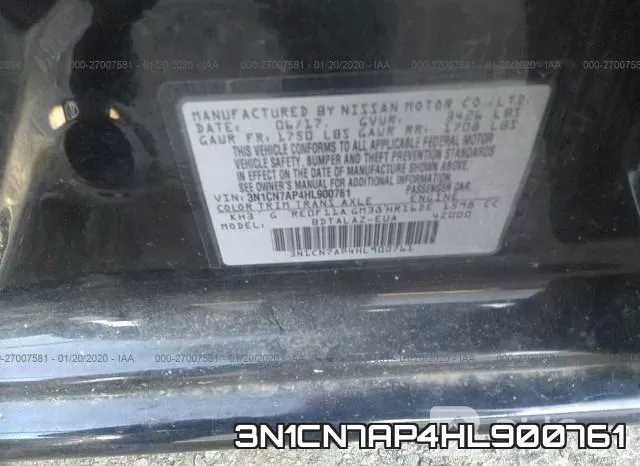 3N1CN7AP4HL900761 фото 10