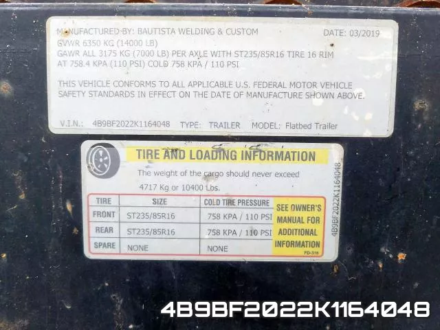 4B9BF2022K1164048 фото 2