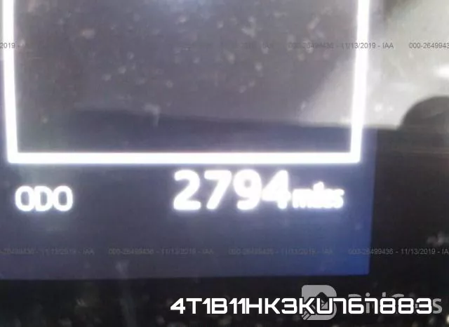 4T1B11HK3KU767883 фото 8