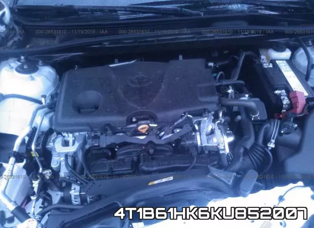 4T1B61HK6KU852007 фото 2