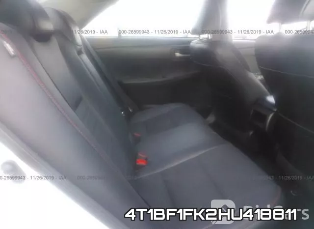 4T1BF1FK2HU418811 фото 9