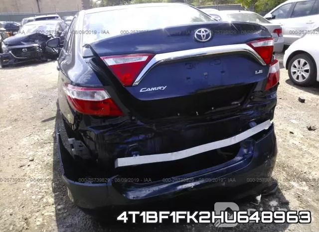 4T1BF1FK2HU648963 фото 7