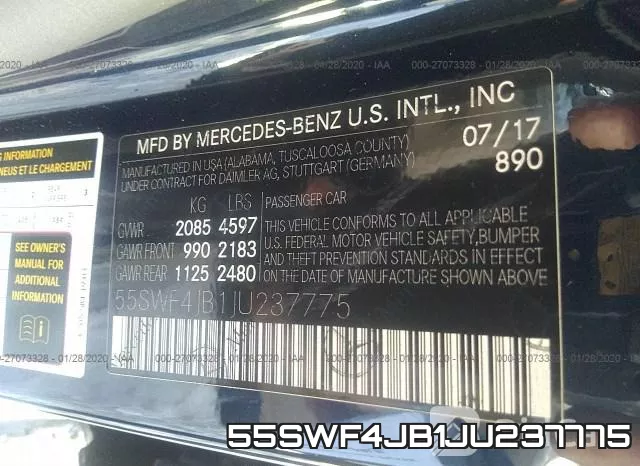 55SWF4JB1JU237775 фото 10