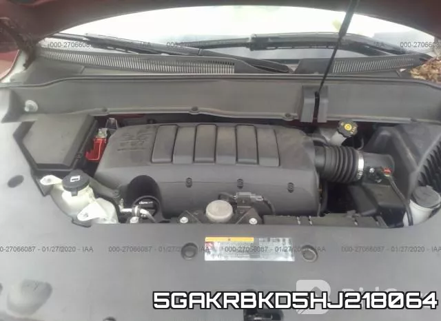 5GAKRBKD5HJ218064 фото 2