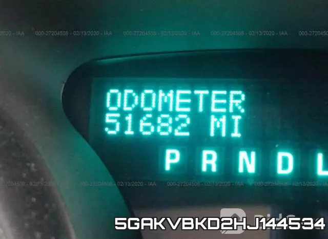 5GAKVBKD2HJ144534 фото 8
