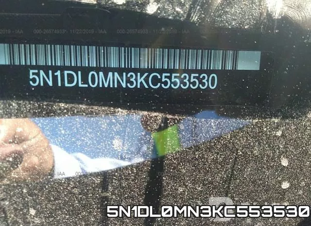 5N1DL0MN3KC553530 фото 10