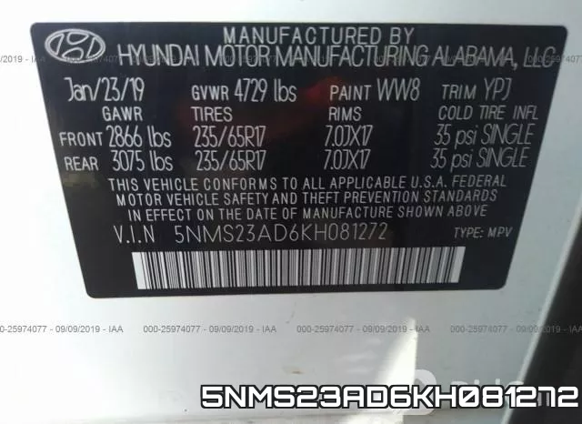 5NMS23AD6KH081272 фото 10