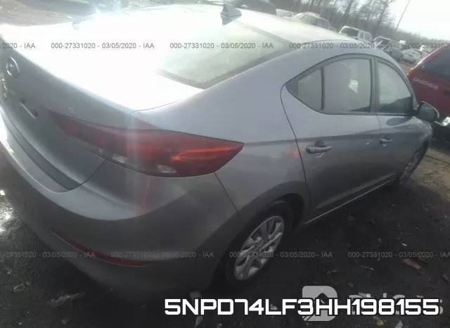 5NPD74LF3HH198155 фото 5