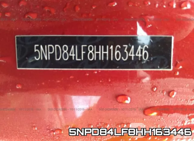 5NPD84LF8HH163446 фото 10