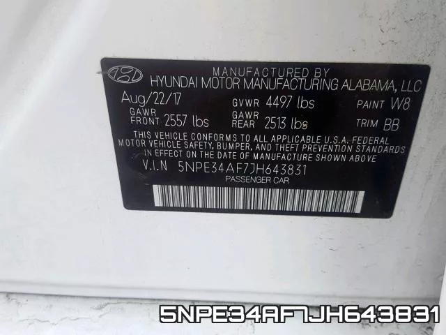 5NPE34AF7JH643831 фото 2