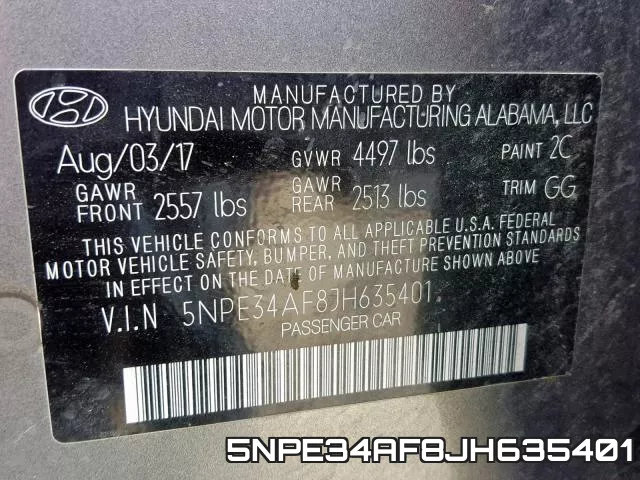 5NPE34AF8JH635401 фото 2