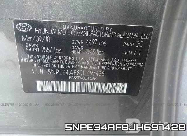 5NPE34AF8JH697428 фото 10