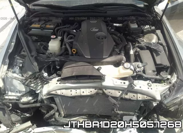 JTHBA1D20H5057268 фото 2