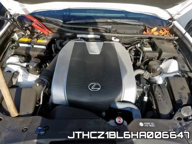 JTHCZ1BL6HA006647 фото 8