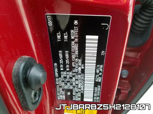 JTJBARBZ5H2128107 фото 2