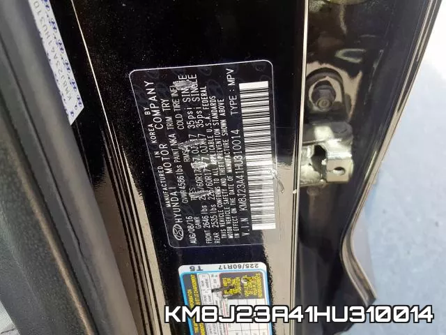 KM8J23A41HU310014 фото 2