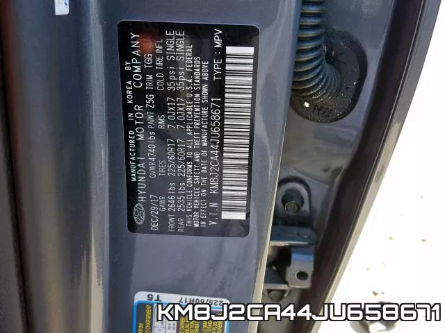 KM8J2CA44JU658671 фото 2