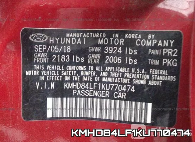 KMHD84LF1KU770474 фото 10