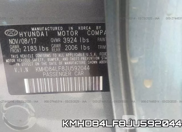 KMHD84LF8JU592044 фото 10