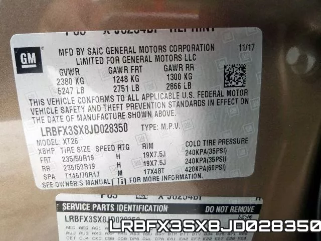 LRBFX3SX8JD028350 фото 2