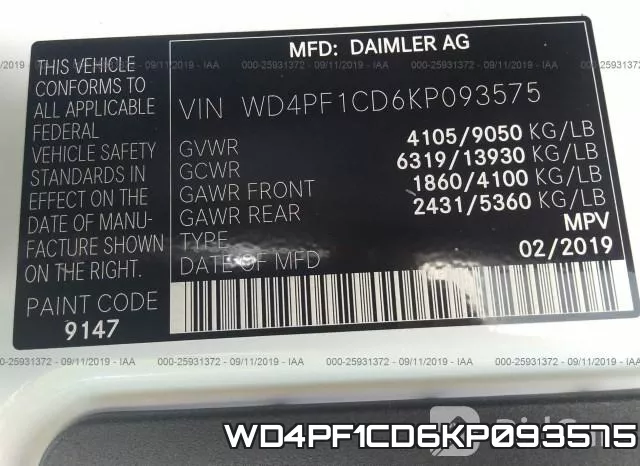 WD4PF1CD6KP093575 фото 10