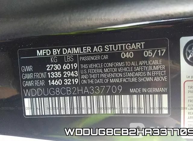 WDDUG8CB2HA337709 фото 10