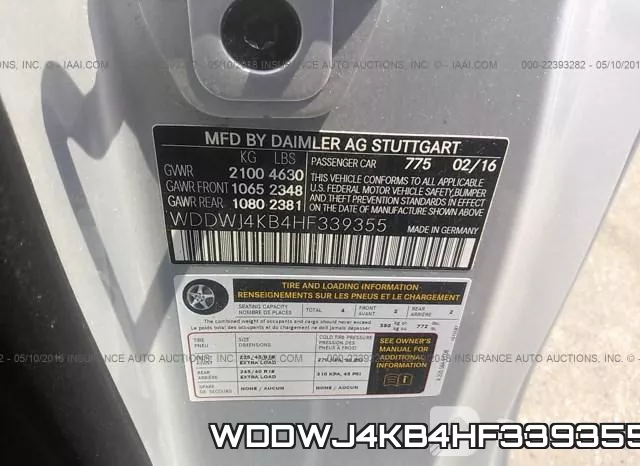 WDDWJ4KB4HF339355 фото 10