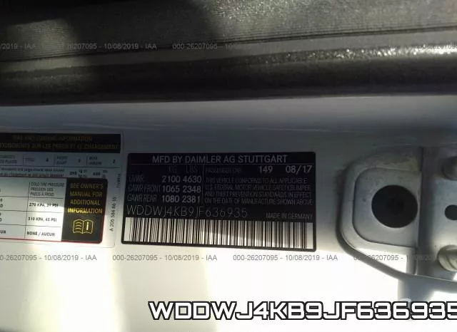 WDDWJ4KB9JF636935 фото 10